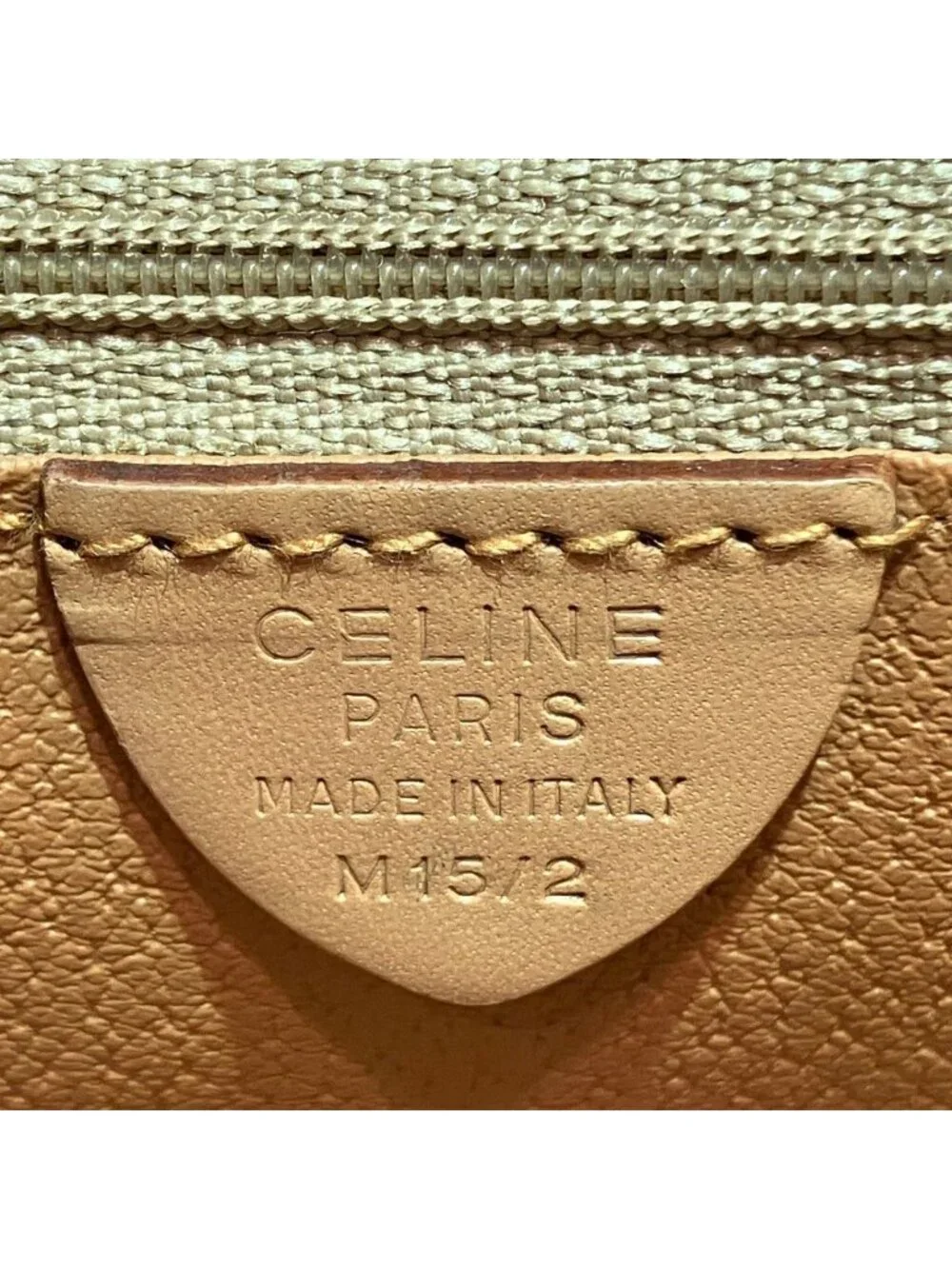Celine Macadam Handbag Brown
